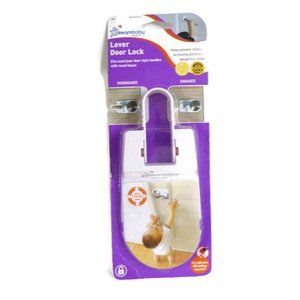Dream Baby Lever Door Lock Single Pack No Drilling Required BNBY0832